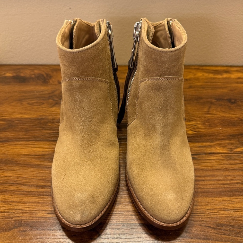 NEW Zadig & Voltaire Molly Suede Ankle Boots - Picture 3 of 7